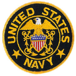 Navy service patch