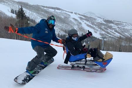 Adaptive Skiing in Utah