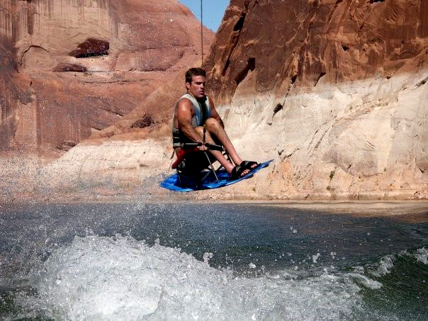 Matt Feeney wakeboarding