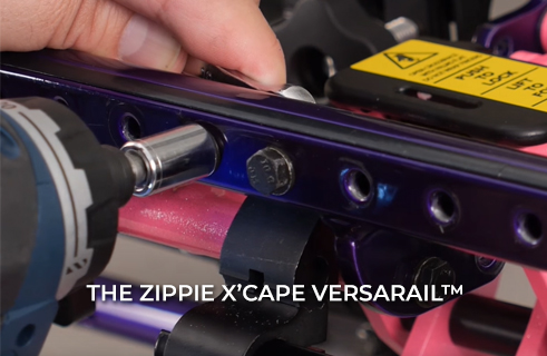 The Zippie® X'CAPE™ VersaRail™
