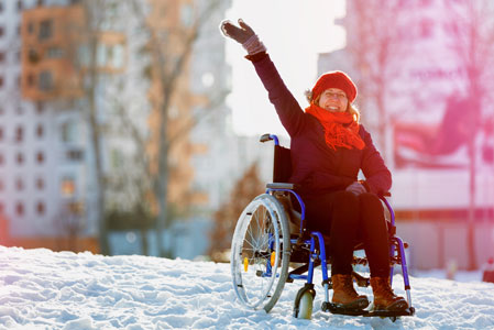Winter Wheelchair Tips & Tricks