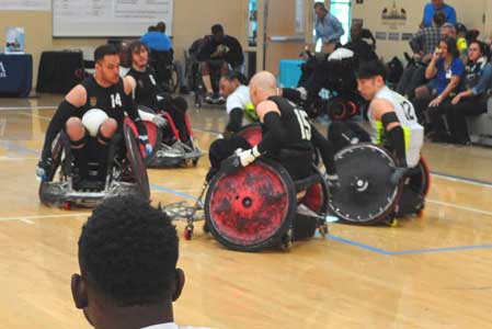 Wheelchair Rugby in Photos