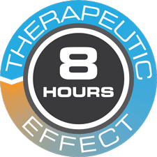 8-hour therapeutic effect icon